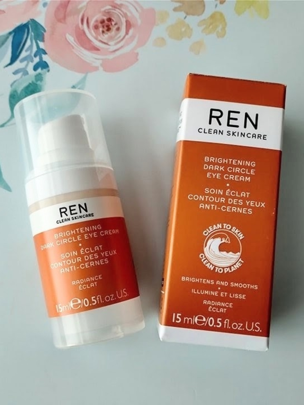 REN Clean Skincare Brightening Dark Circle Eye Cream